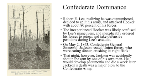 Chancellorsville Power Point