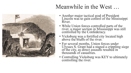 Gettysburg/Vicksburg Power Point