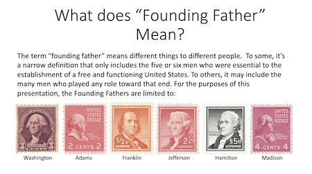 Founding Fathers Slide
