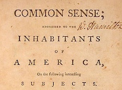 Thomas Paine and Common Sense