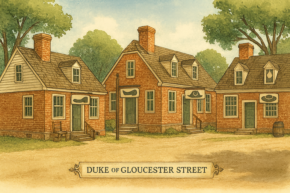 Colonial Williamsburg scene