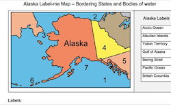 Alaska Label-me Map