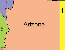 Arizona Label-me Map