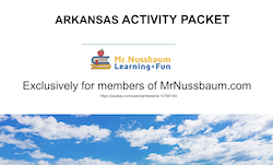Arkansas Activity Bundle