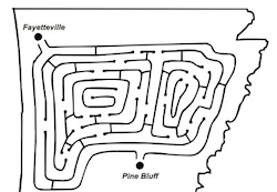 Arkansas Maze