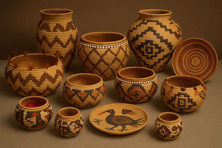 Pomo Baskets