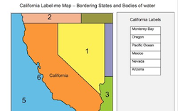 California Label-me Map