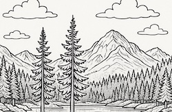 Rocky Mountain Coloring