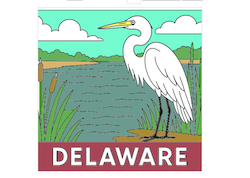 Delaware Coloring Book