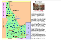 Idaho Interactive Map
