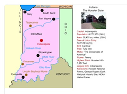 Indiana Interactive Map