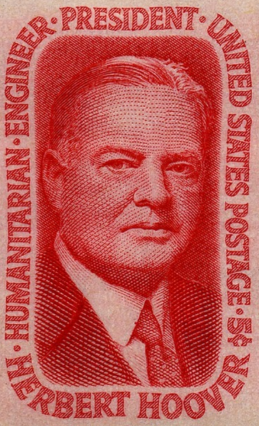 Herbert Hoover Postage Stamp