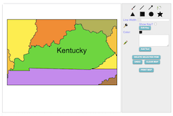 Make Your Own Kentucky Map