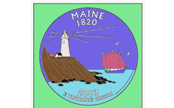 Maine Online Coloring Book