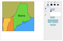Make Your Own Maine Map