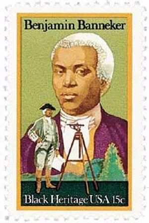 Benjmain Banneker Postage Stamp