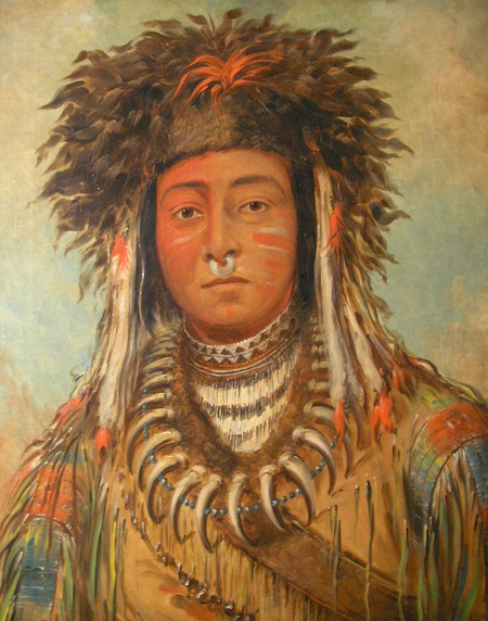 Ojibwe Boy chief