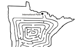 Minnesota Printable Maze