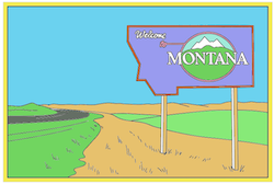 Montana Coloring Book
