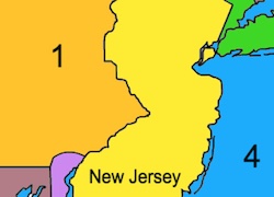 New Jersey Label-me Map
