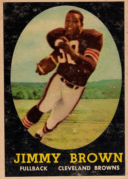 Jim Brown Rookie Card