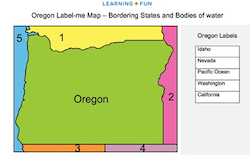 Oregon Label-me Map