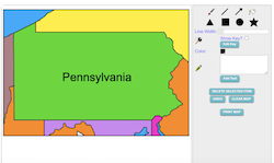 Make Your Own Pennsylvania Map