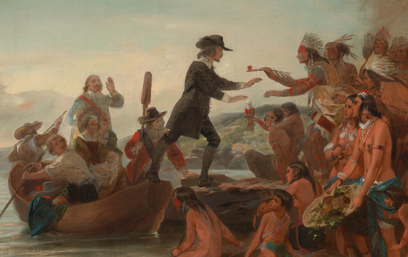 Landing of Roger Williams