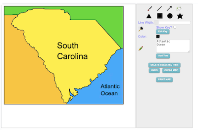 Make Your Own Georgia Map