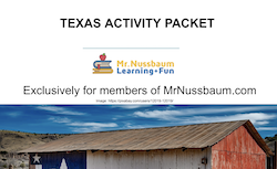 Texas Activity Bundle