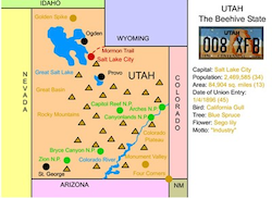 Utah Interactive Map