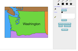 Make Your Own Washington Map