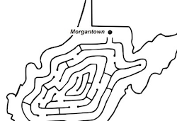 West Virginia Maze
