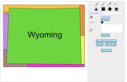 Make Your Own Wyoming Map