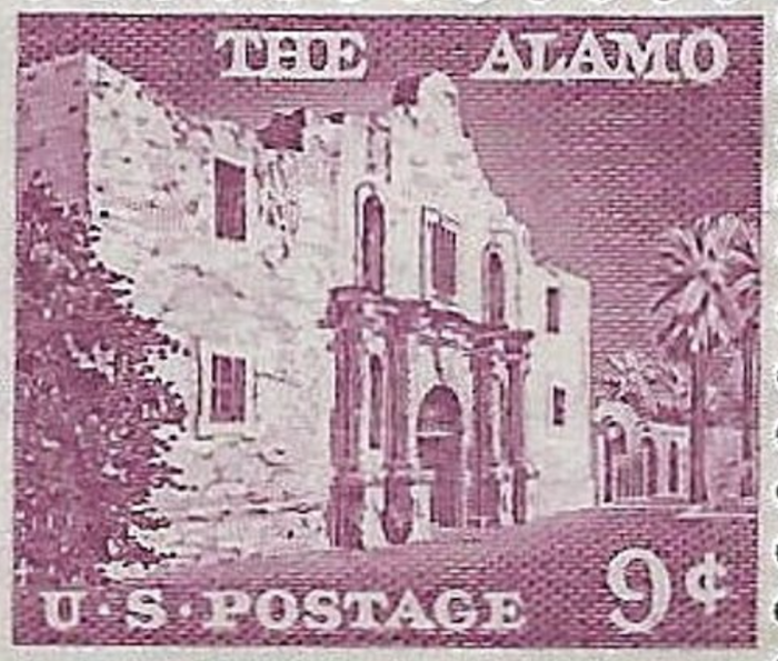 Alamo Postage Stamp